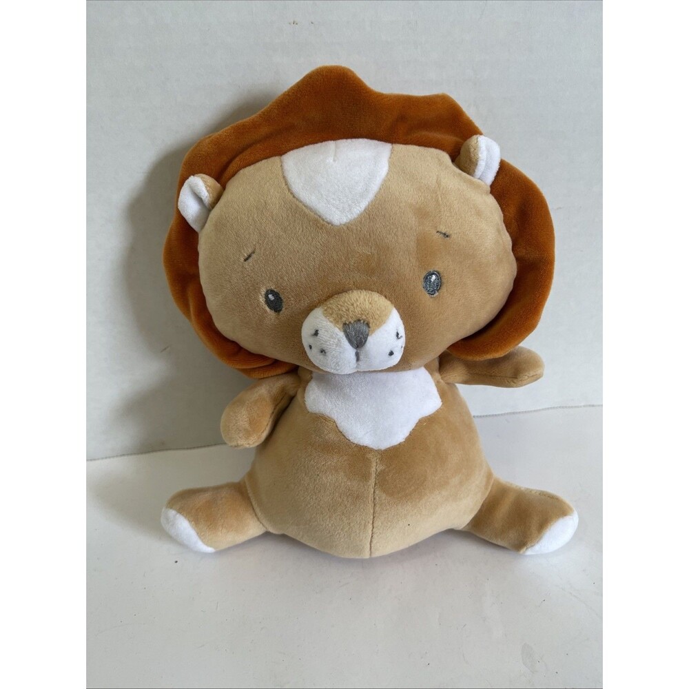 Baby Ganz Collection Jungle Cuddles Lion Stuffed Animal Plush Soft Toy Lovey 8"